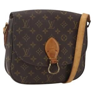 LOUIS VUITTON Monogram Saint Cloud GM Shoulder Bag M51242 LV Auth am10169